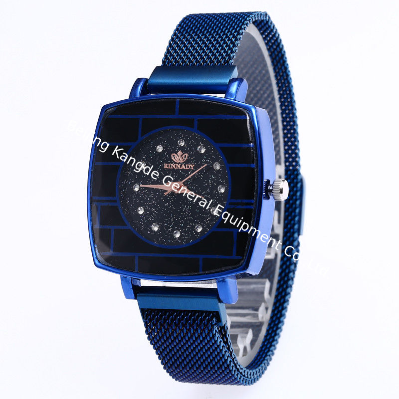 WJ-7872 Square Case Special Starry Sky Dial Simple Female Watch Factory Direct Latest Magnet Hottest Lady Watches