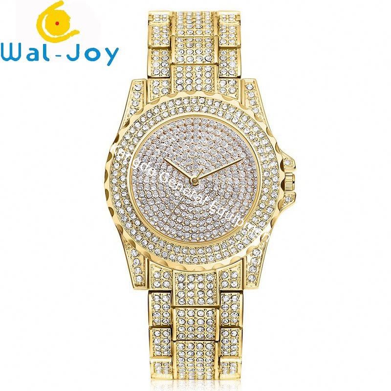 WJ-6433 Crystal Rhinestone Charming Beautiful Elegant Fashion Fancy Wristwatch